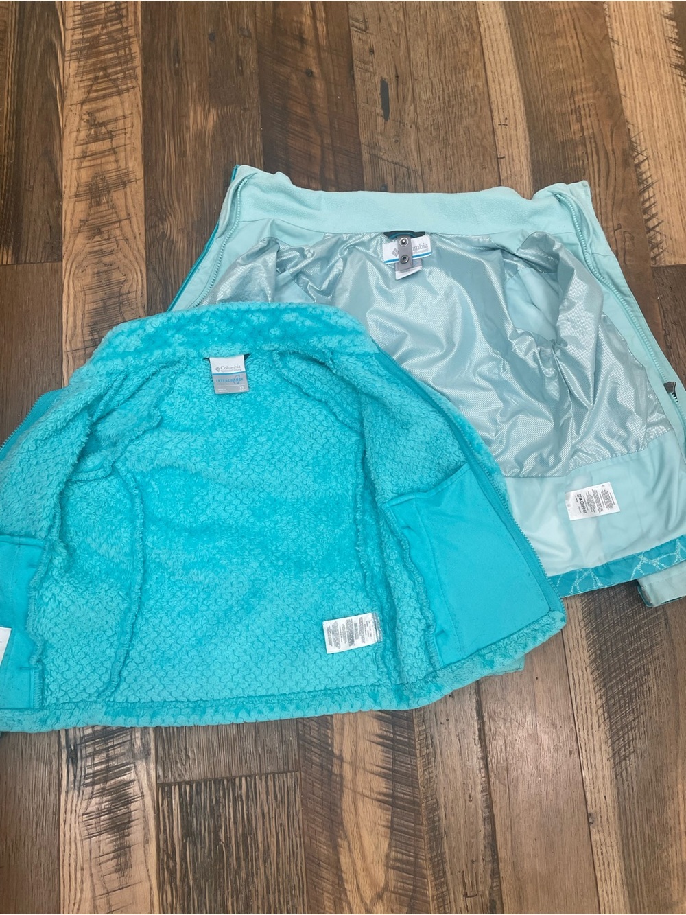 Columbia 2pc Omni Heat winter coat girl 6/6X - Picture 5 of 9